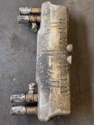 BMW E70 X5 M, muffler med flue gas flap