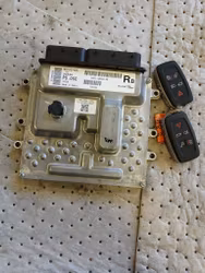 DATABOX MED NYCKLAR LANDROVER RANGE ROVER JAGUAR