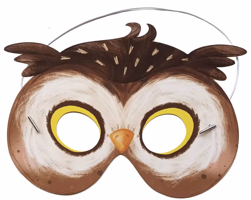 Mask set och skattjakt - Skogsdjur