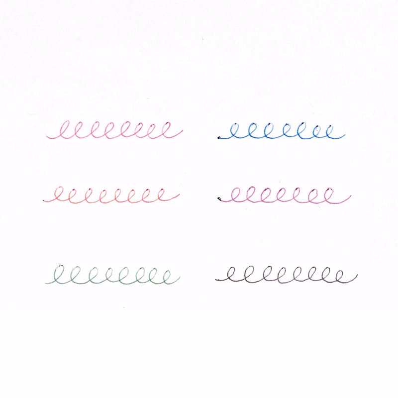 Olika färger i pennan - Söta vänner - Välj vilken du vill ha