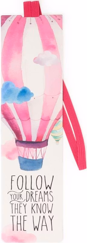 Bokmärke - Luftballong (Fraktfritt)