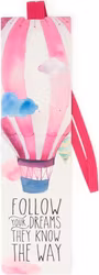 Bokmärke - Luftballong (Fraktfritt)
