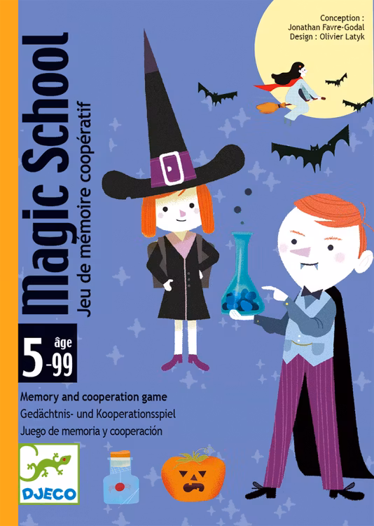 Magic School - kortspel från Djeco