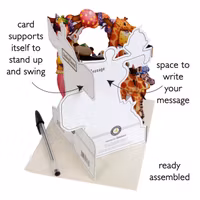 Magiskt gratulationskort - Hembakat (Fraktfritt)