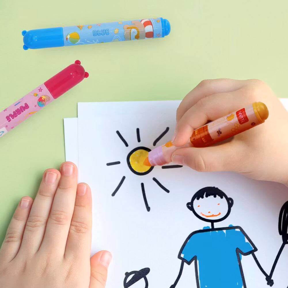 12 st Överstrykningspennor - Teddy Friends