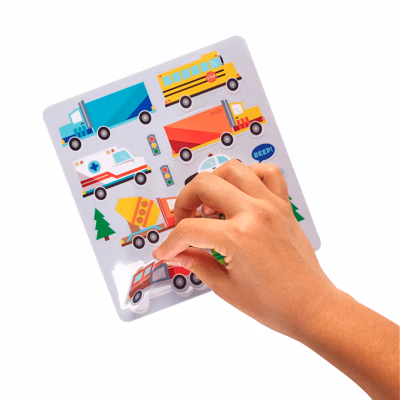 Bilar - Återanvändbara klistermärken