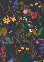 Dubbelt kort med kuvert - Ros och Lilja (Fraktfritt)