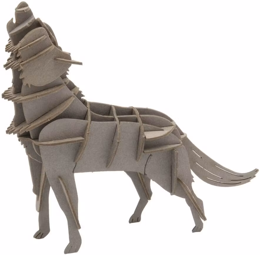 Djur att montera ihop - Varg