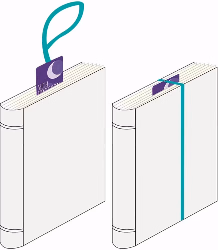 Bokmärke - Luftballong (Fraktfritt)