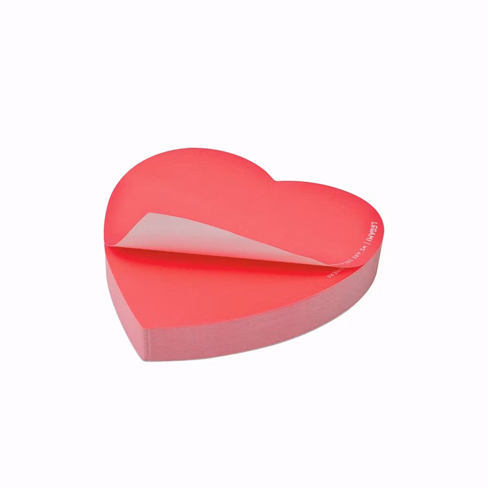 Sticky notes - Rött hjärta