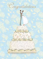 Kort med kuvert - Congratulations (Fraktfritt)