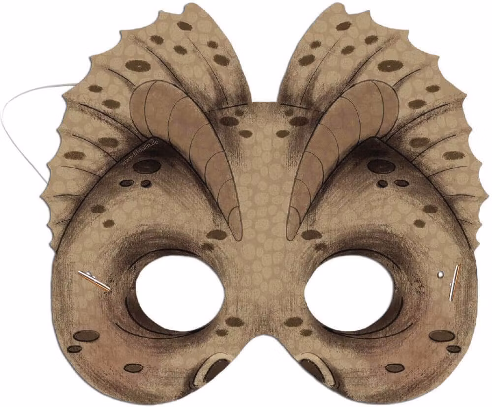 Mask set och skattjakt - Dinosaurier