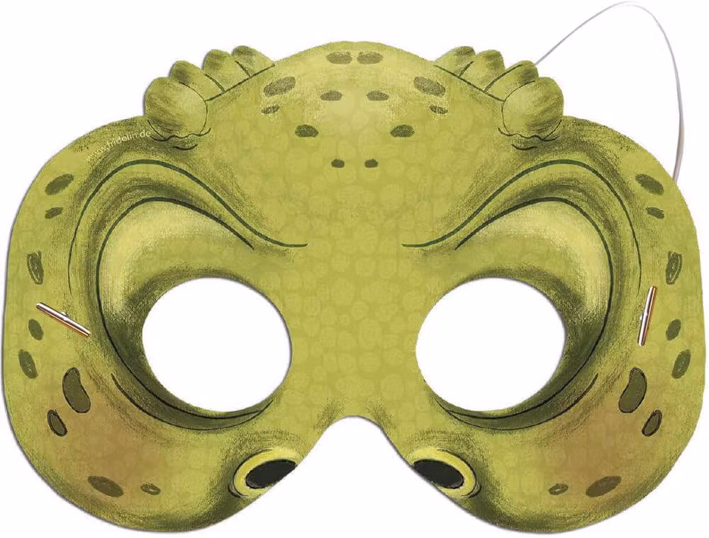 Mask set och skattjakt - Dinosaurier