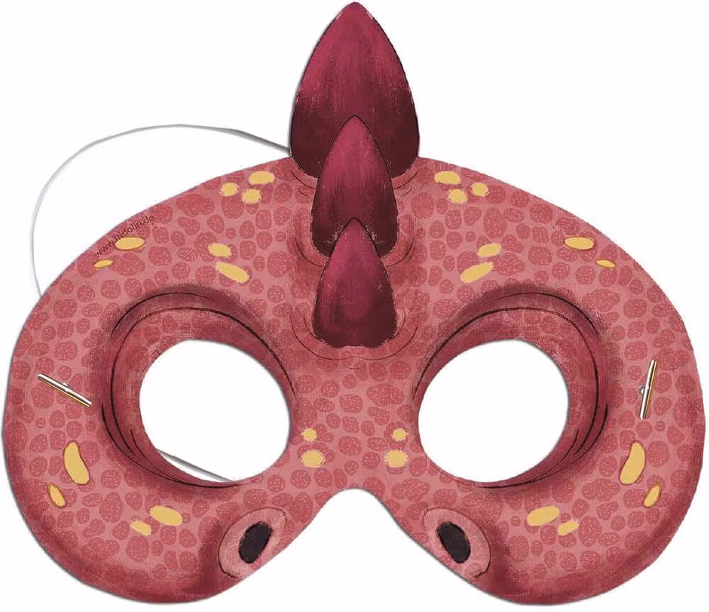 Mask set och skattjakt - Dinosaurier