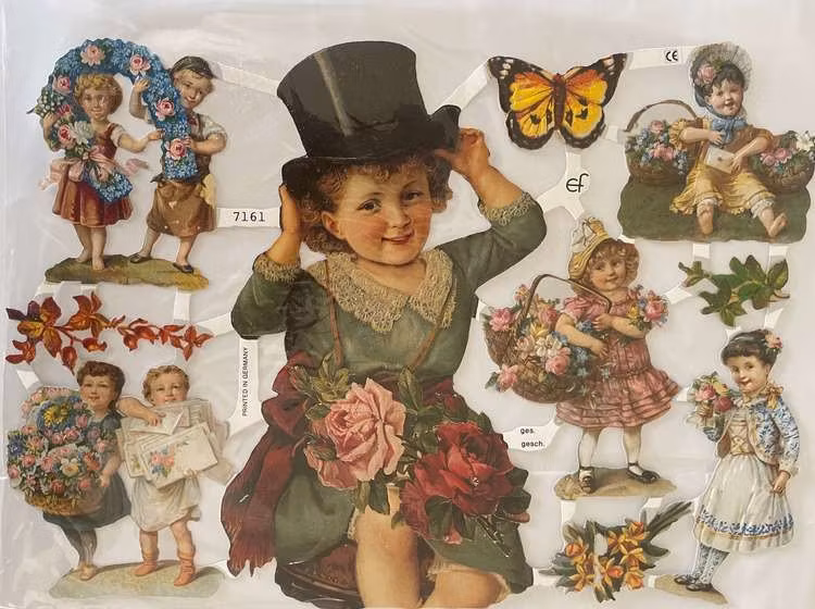 1. Bokmärken - Från mormors tid (Fraktfritt)