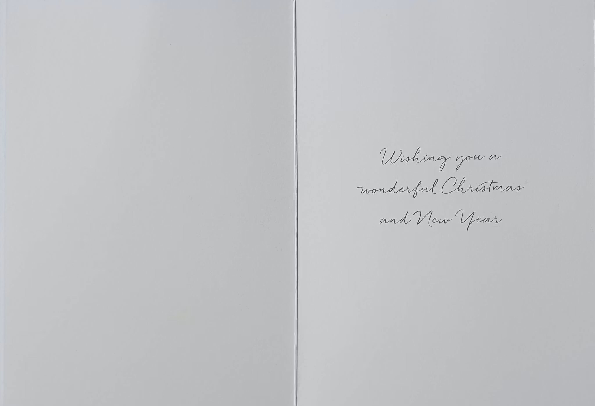 Julkort med kuvert - Snöglob (Fraktfritt)