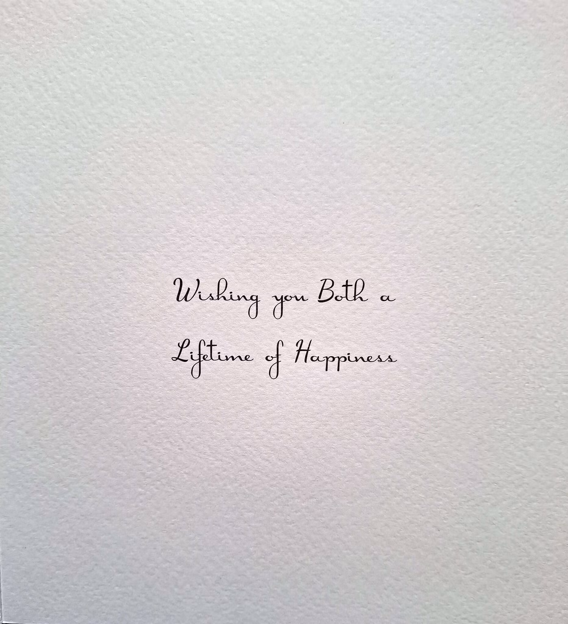 Kort med kuvert - Grattis på bröllopsdagen (Fraktfritt)