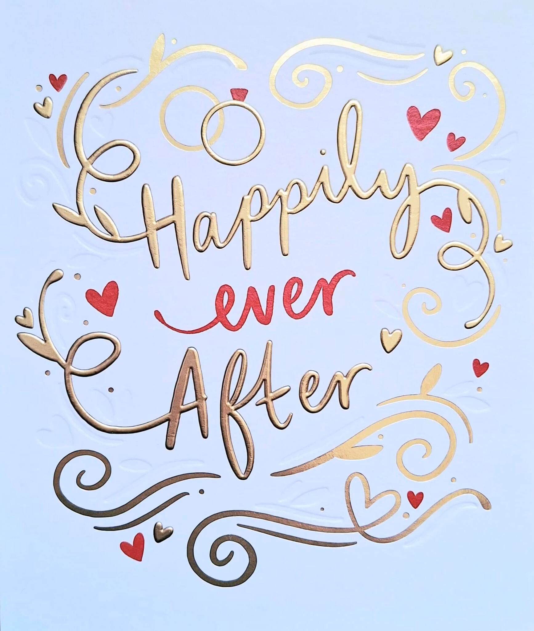 Dubbelt kort med kuvert - Happily ever After (Fraktfritt)