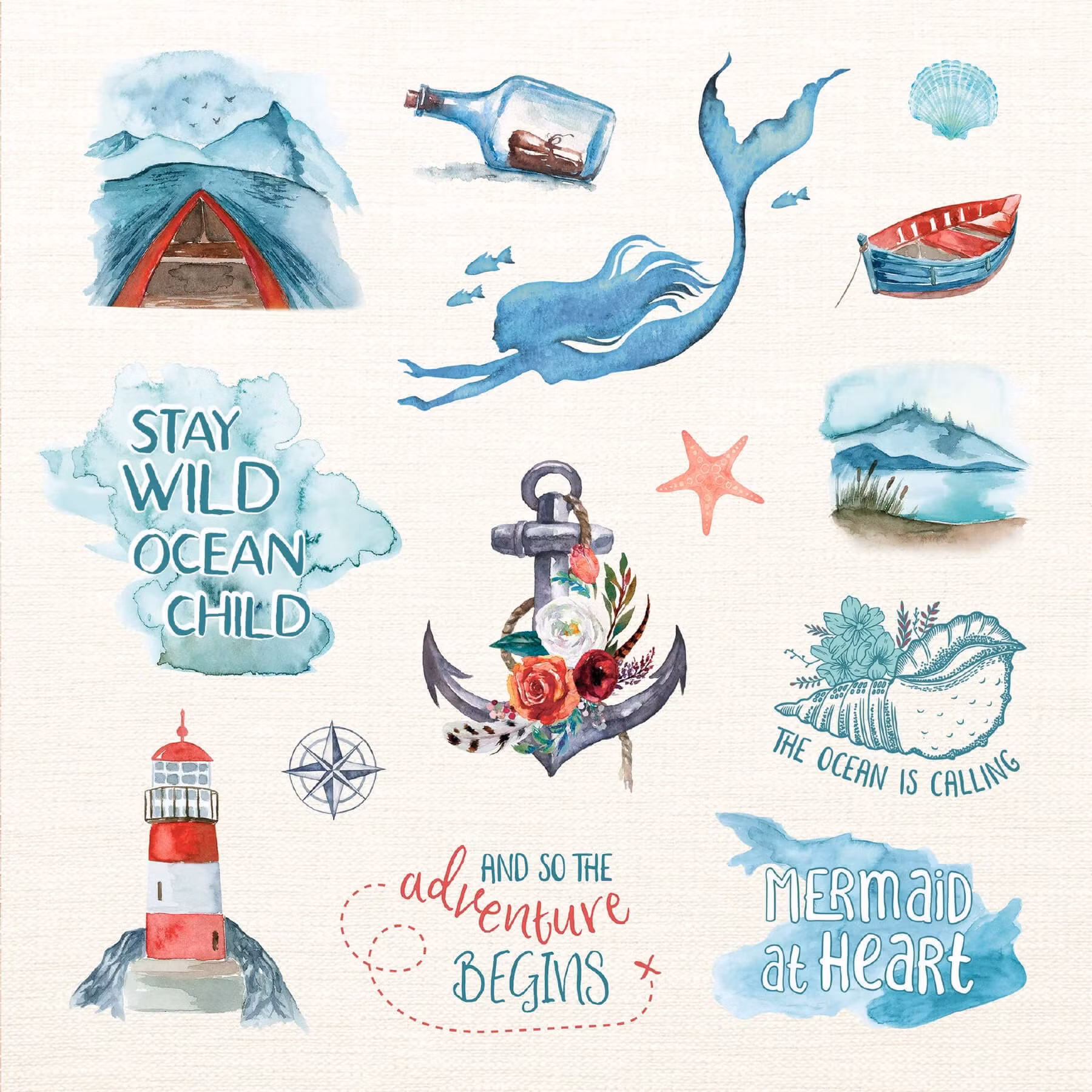 Klistermärkesbok: Boho Dreams