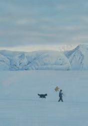 Enkelt Kort - Snöklädda berg (Fraktfritt)
