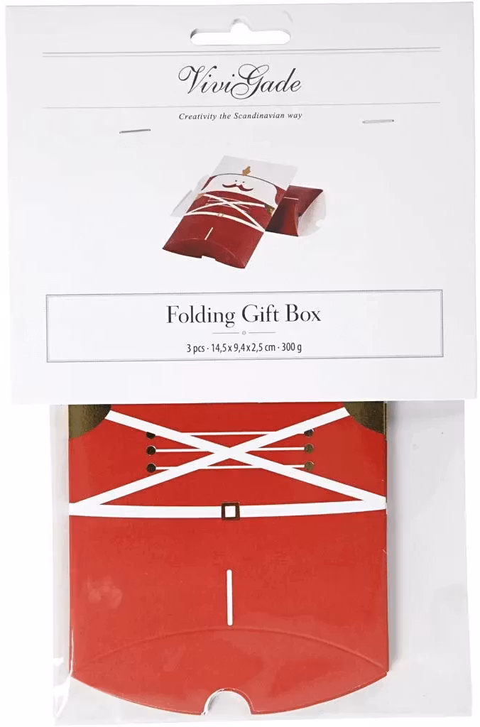 Tre små presentaskar - Nötknäpparen