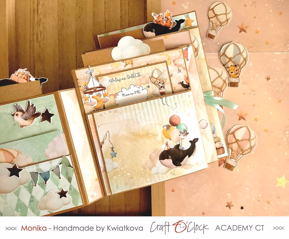 Vackra pappersdekorationer - My sweet treasure (18 ark)