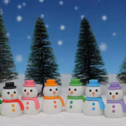 Sudd - Snögubbe eller gran (Välj vilken du vill ha) (Fraktfritt)