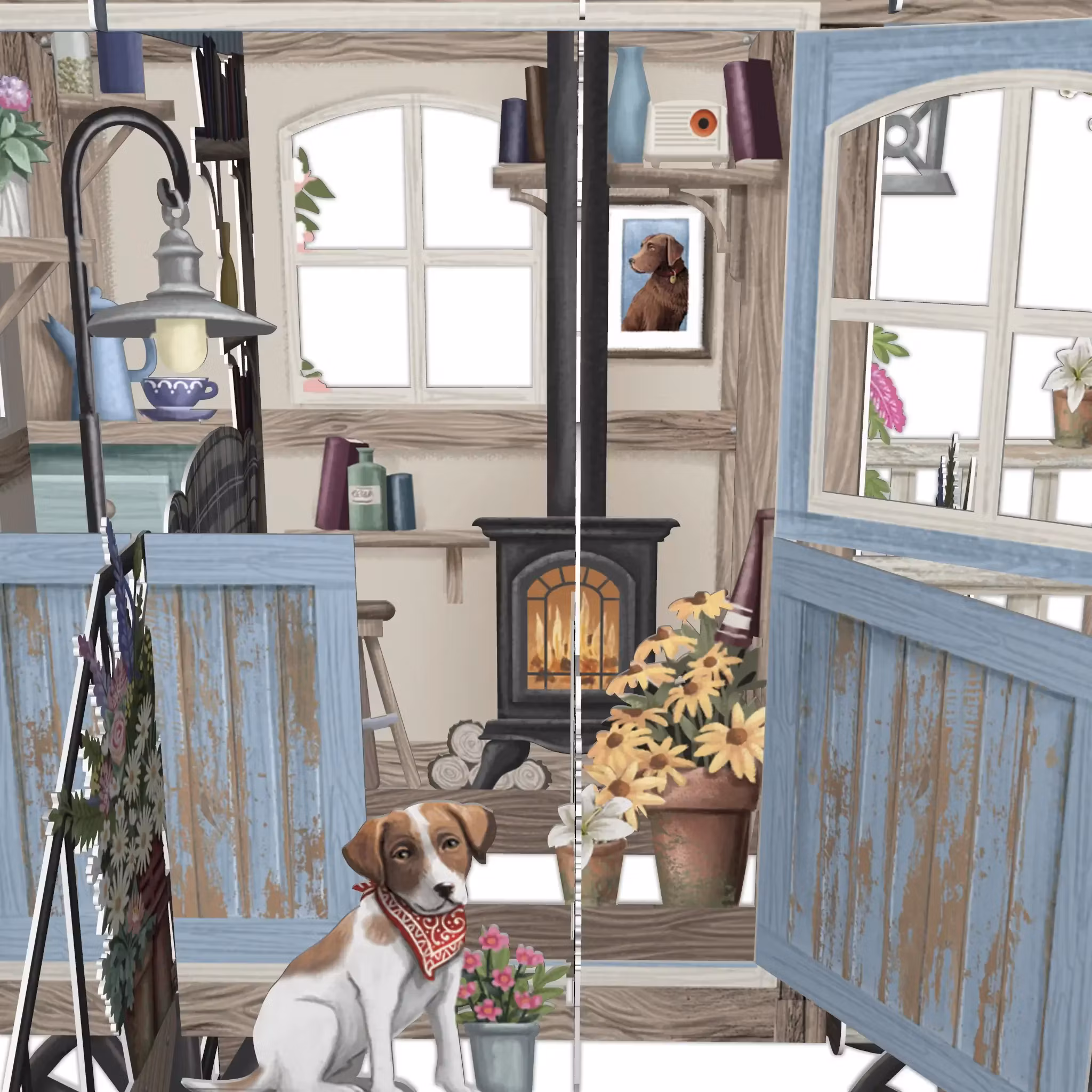 Magiska gratulationskort - Betty Blue (Fraktfritt)