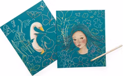 Skrapa fram färgerna - Les Rosalies