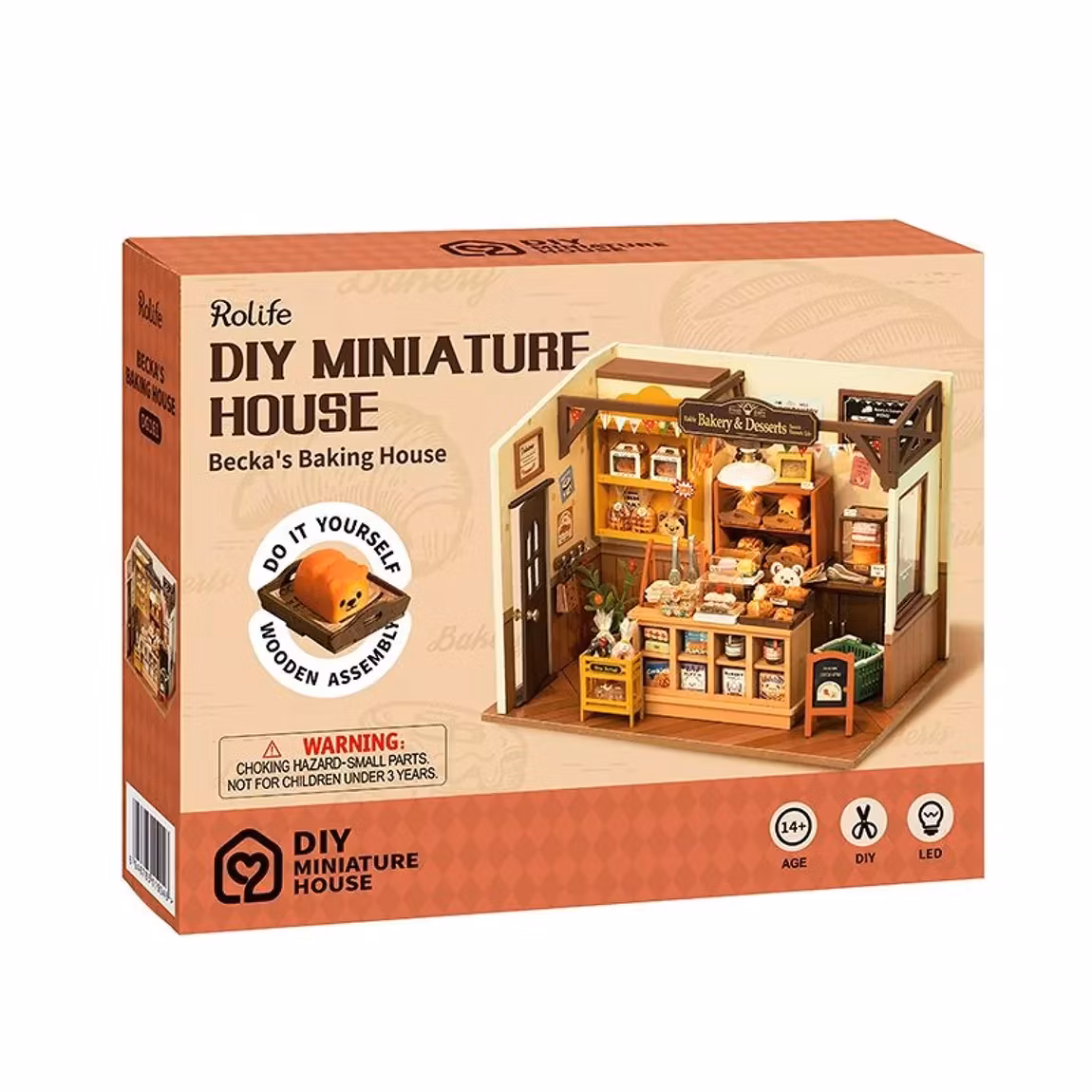 Miniatyrpyssel- Bageri (Fraktfritt)