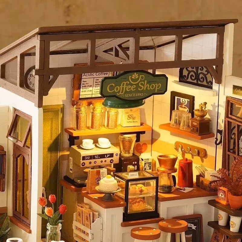 Miniatyrpyssel- Café (Fraktfritt)