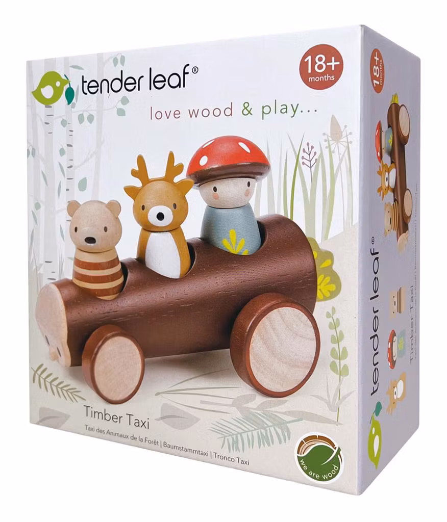 Lek för de minsta - Timmerbilen