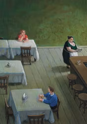 Enkelt Kort - Förälskelse på håll (Fraktfritt)