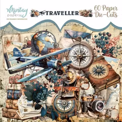 Vackert papperspyssel - Traveller (60 delar)