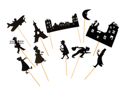 Skuggfigurer Paris från Moulin Roty