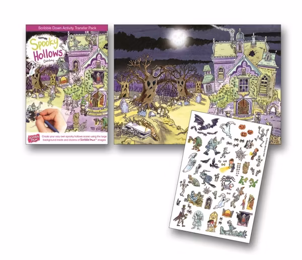 Gnuggisar Spökhuset pyssel spökhus halloween mr humblebee