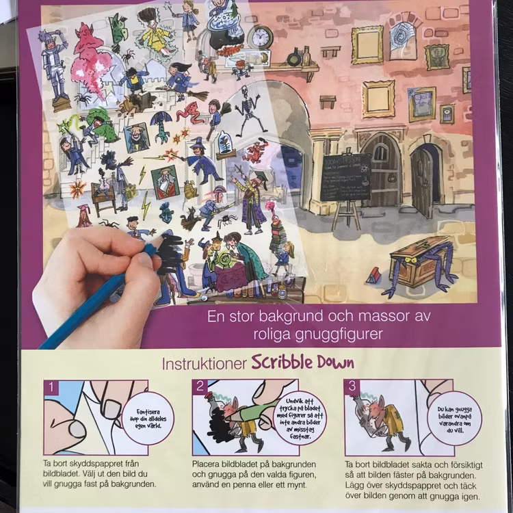 Gnuggisar Skola för trollkonster från Scribble