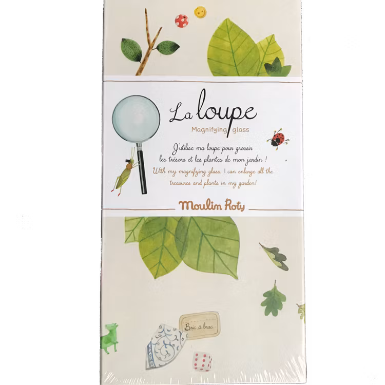 Förstoringsglas -'Le Jardin'- Titta nära på naturen eller lek detektiv från Moulin Roty
