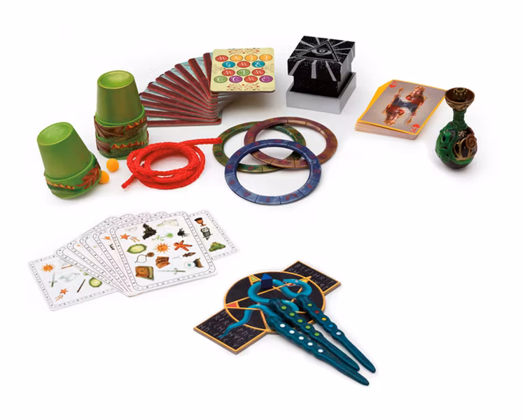 Trollerilåda Djeco Magicam 30 olika trolleritrix