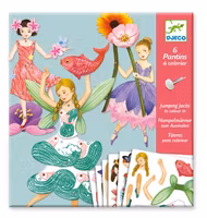 Sprattelgubbar - Älvor (Jumping Jack, Fairies) från Djeco