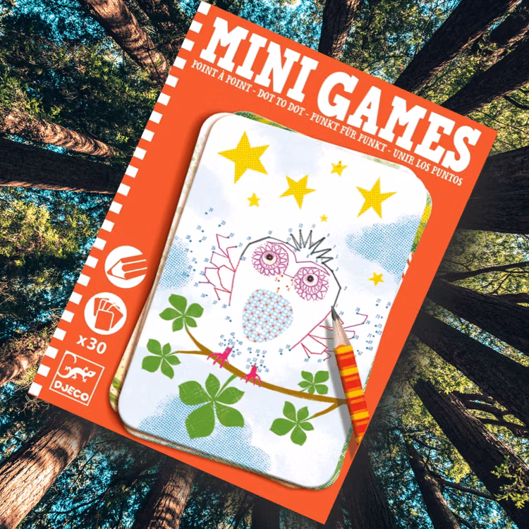 Games (Spela själv) - Prick till prick från Djeco