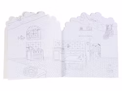 Pysselbok 'Ma Maison' med klistermärken - Från Moulin Roty