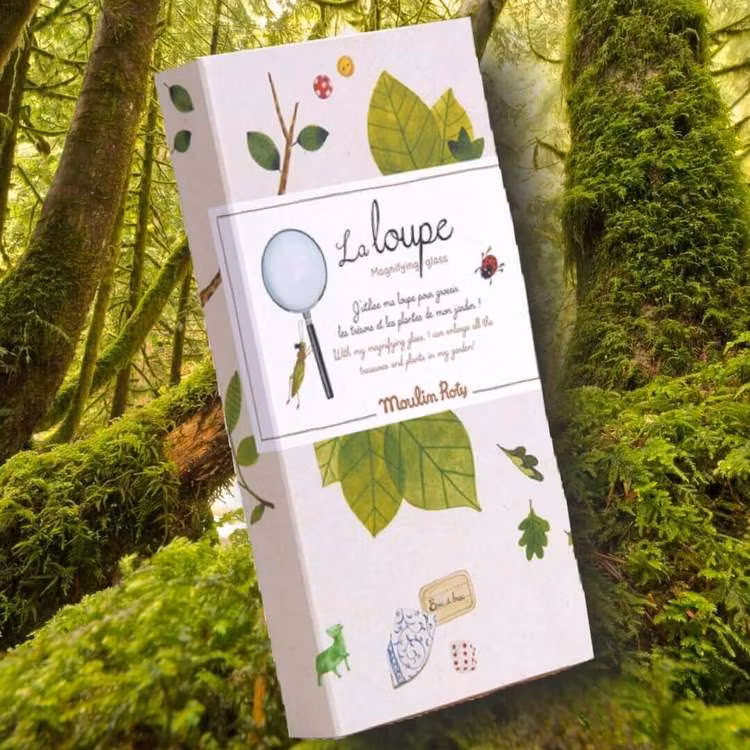 Förstoringsglas -'Le Jardin'- Titta nära på naturen eller lek detektiv från Moulin Roty