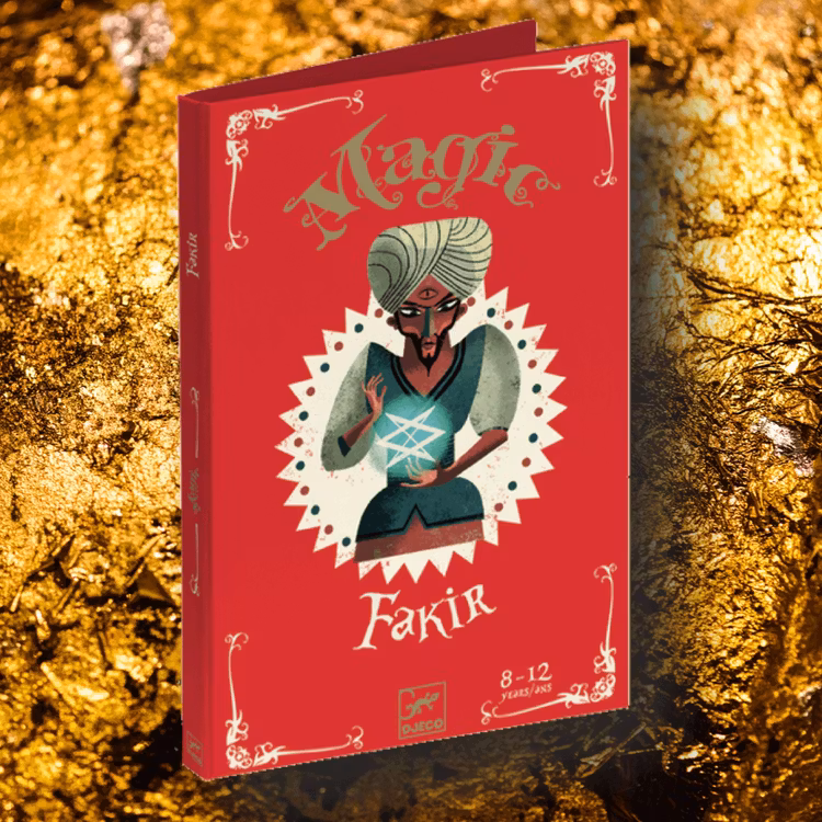 Fakir - Trollerilåda i en fin bok  från Djeco