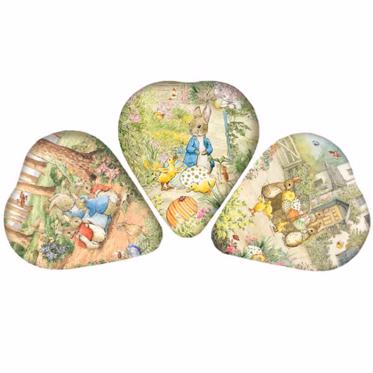 Påskägg Hjärtformade - Beatrix Potter Pelle Kanin - 12 cm