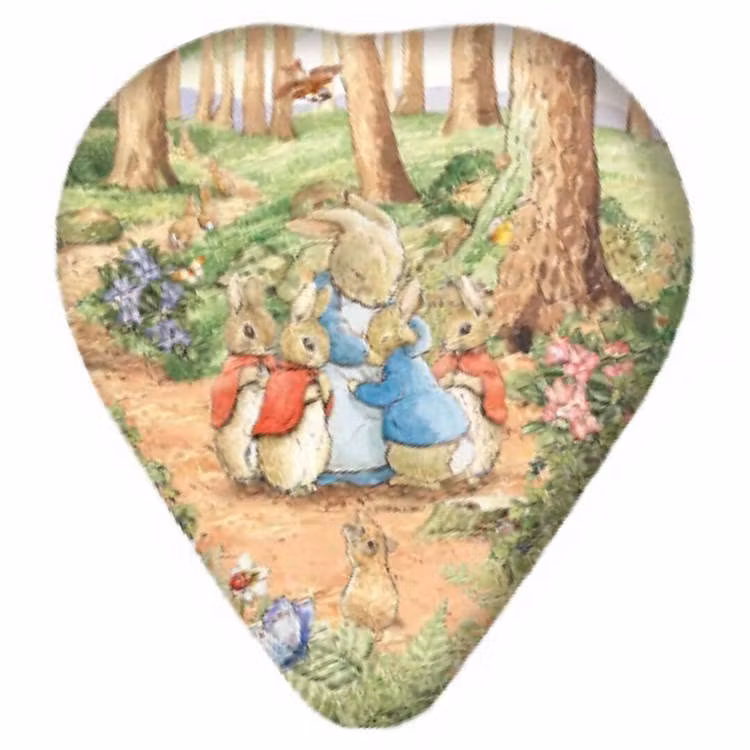 Påskägg Hjärtformade - Beatrix Potter Pelle Kanin - 12 cm