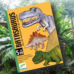 Batasaurus - Den starkaste dinosaurien vinner från Djeco
