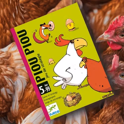 Piou Piou - Panik i hönsgården, rädda äggen från räven!