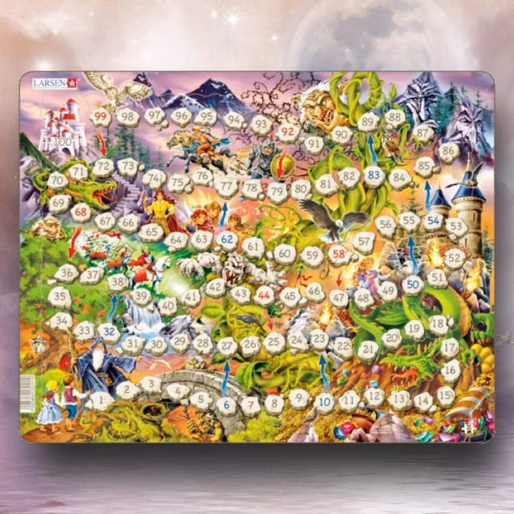 Pusselspel (44 bitar) från Larsen