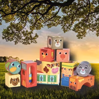 Ljudklossar 'Bondgård' Ingela P. Arrhenius från Vilac